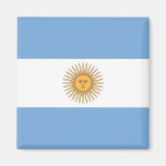 Magnet with Flag of Argentina