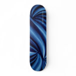 Magnetic Blue, by Patricia Corron skateboards