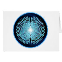 Magnetic Field Crop Circle Greeting Cards