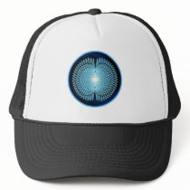 Magnetic Field Crop Circle Trucker Hats