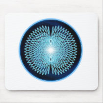 Magnetic Field Crop Circle Mousepads