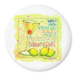 Magnets - Lemon Drop Martini
