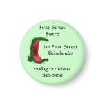 Magnets souvenir Rhinelander Hodag Hodags WI wisc