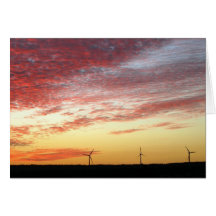 Magnificent Sky and Wind Generators Card