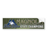 Magnolia 2010 Champs Bumper Sticker bumper stickers