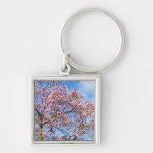 Magnolia Against the Sky Keychains