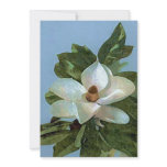 Magnolia Blossom Flower Invitation