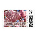 Magnolia in Bloom • April Wedding Stamp