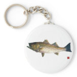 Magnolia Striped Bass keychains