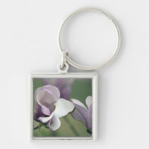 Magnolia Tree Keychain