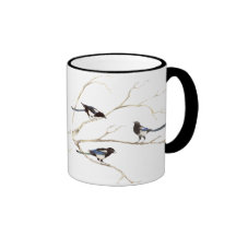 Magpie Bird, Nature, Wildlife Family Mug