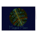 Magpie Moon Card