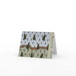 Magritte's Cats Note Card