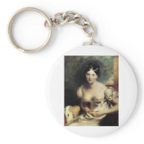 Maguerite Countess of Blessington Keychain