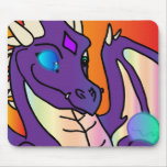 Magus the dragon mouse mat