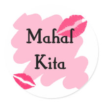 Mahal Kita - Filipino I love you Stickers