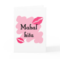 MAHAL KITA  - Tagalog I love you Card