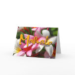 Mahalo Plumerias Card