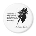 Mahatma Gandhi Animal Rights magnets