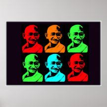 Mahatma Gandhi Collage Posters