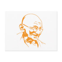 Mahatma Gandhi Portrait Postcard