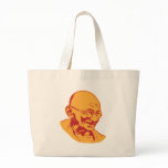 Mahatma Gandhi Portrait Tote Bag