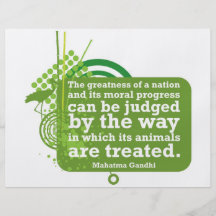 Mahatma Gandhi Quote Flyer