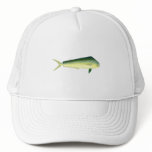 Mahi Mahi - Dolphin Fish Art hats