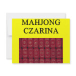 MAHJONG joke invitations
