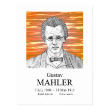 Mahler Postcard
