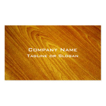Mahogany Business Card Template
