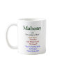 Mahony coat of arms mugs