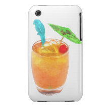 Mai Tai One On Case-Mate iPhone 3 Cases