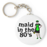 Maid In The 80's keychains