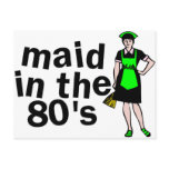 Maid In The 80's postcards