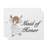 Maid Of Honor Bride Personalized Invite