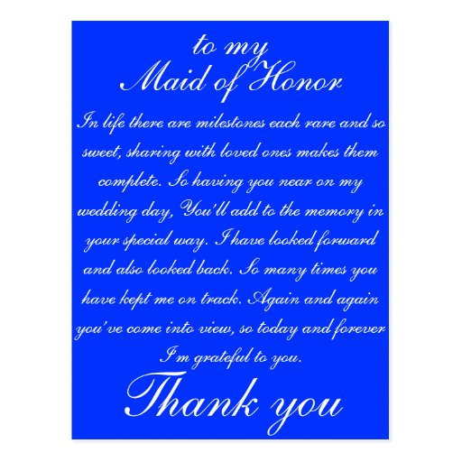 maid-of-honour-thank-you-zazzle