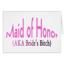 Maid Of Honour (AKA Bride's Bitch Pink)