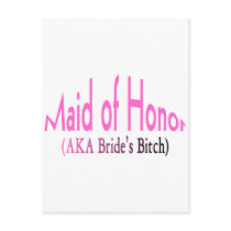 Maid Of Honour (AKA Bride's Bitch Pink)