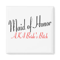 Maid Of Honour (AKA Bride's Bitch Red)