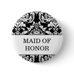 Maid of Honour Button