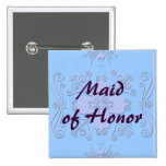 Maid of Honour Button