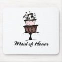 Maid of Honour Cake mousepads