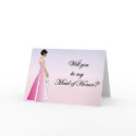 Maid of Honour card