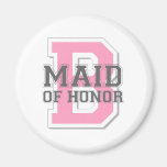 Maid of Honour Cheer Magnet