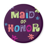 Maid of Honour Gifts and Favours magnets
