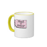 Maid of Honour mugs