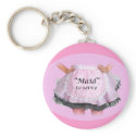 Maid to Serve keychains