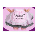 Maid to Serve postcards