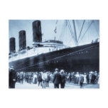 Maiden Voyage of RMS Lusitania, 13 Septemeber 1907 postcards